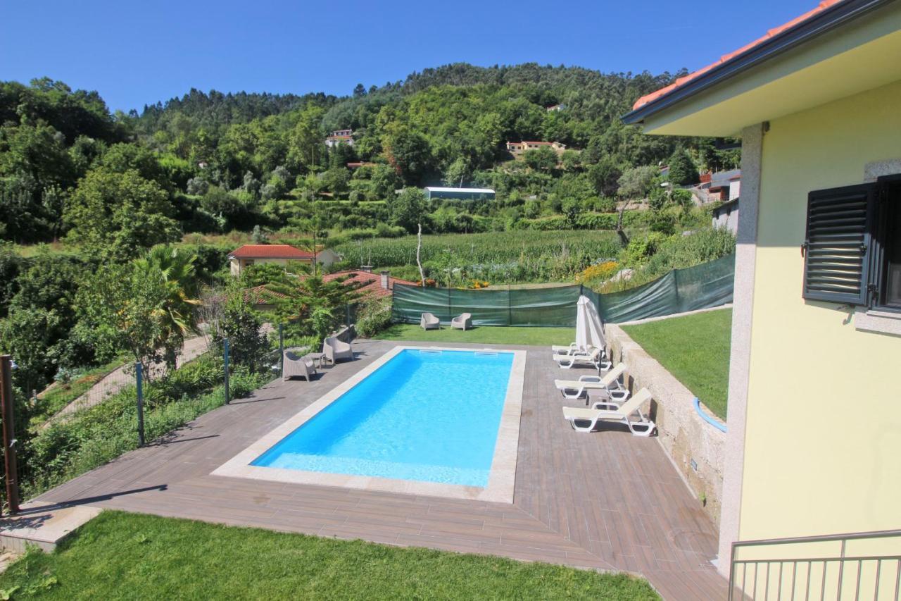 Villa Casa Dos Henriques Geres By Geres Casas Esterno foto